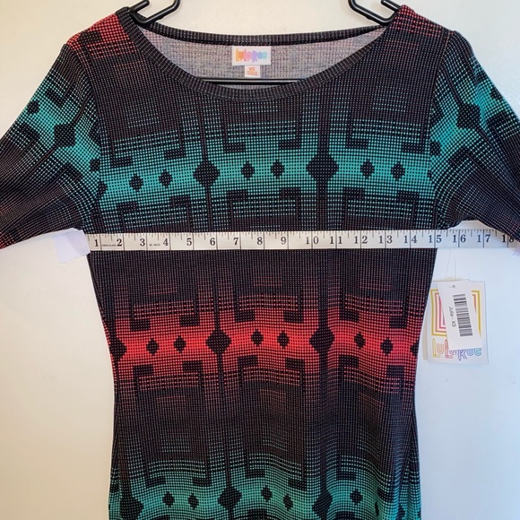 Lularoe Julia Dress (NEW WITH TAGS) Size: XS - Picture 5 of 9